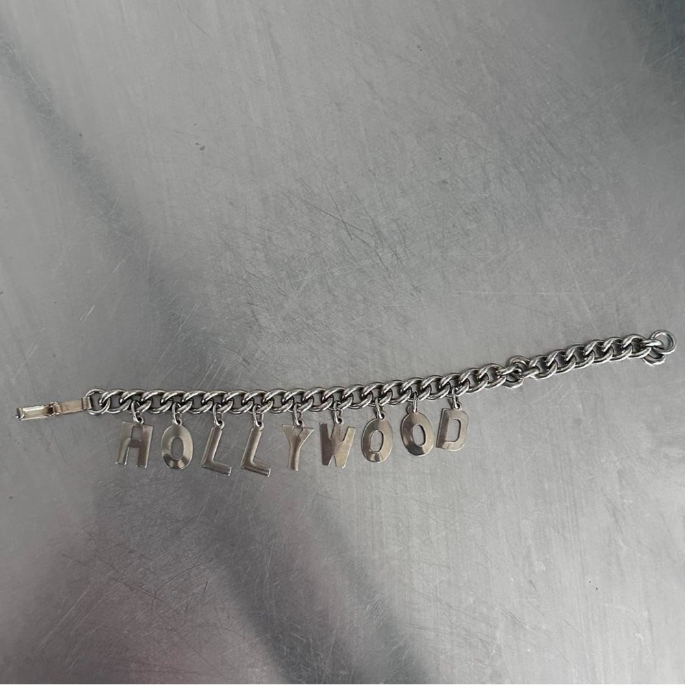 Silver Hollywood Charm Bracelet
